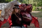 Elke und Drache auf Annotopia Rotenburg an der Fulda.